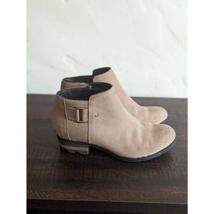Sorel Tan Ankle Boots